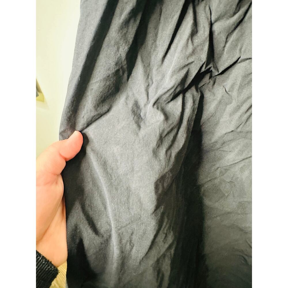 SAU LEE Black 100% Cotton Hourglass Smock Waist Brielle Midi Dress Size US 4 - Picture 11 of 15